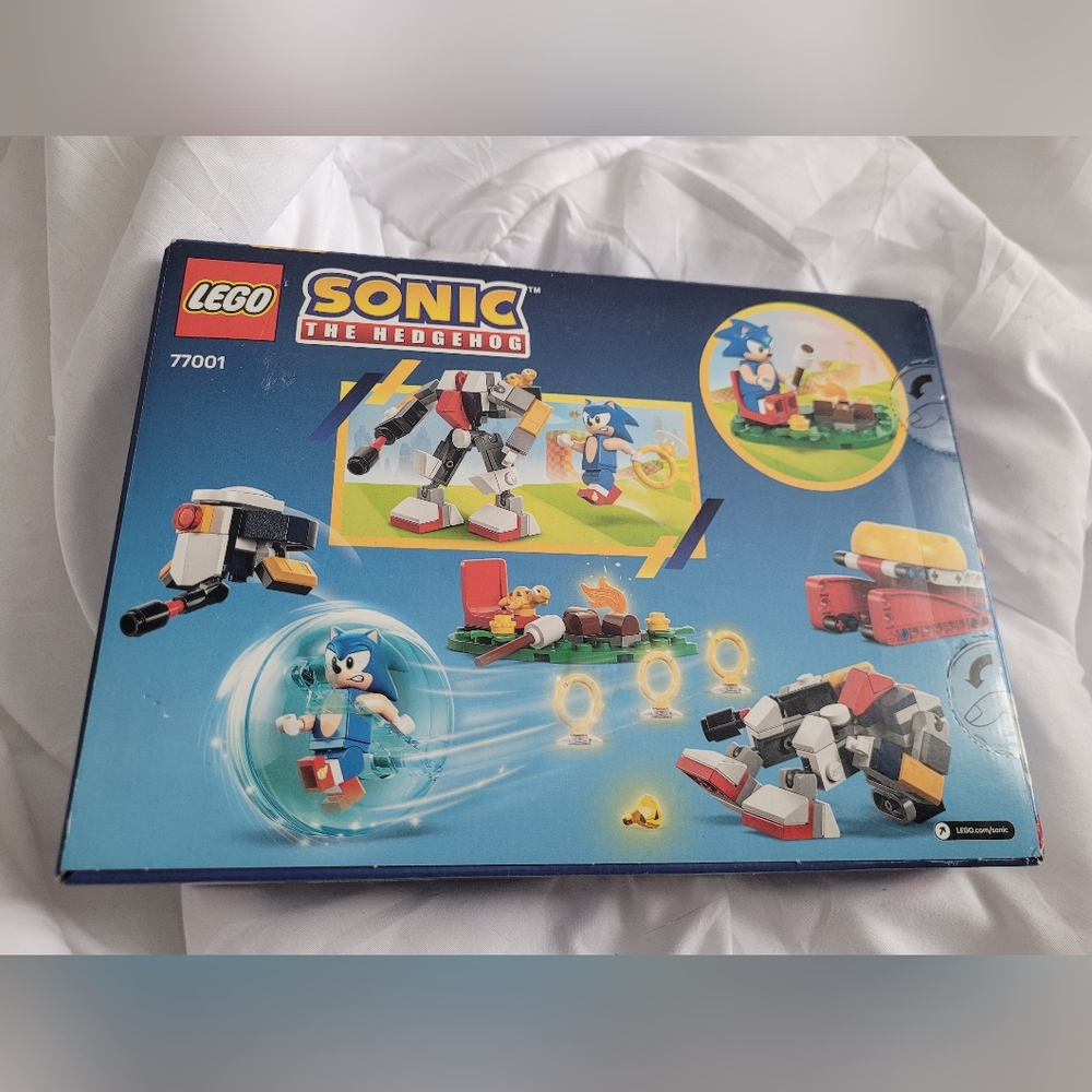 SEALED LEGO Sonic The Hedgehog Blue, Red, Yellow Playset